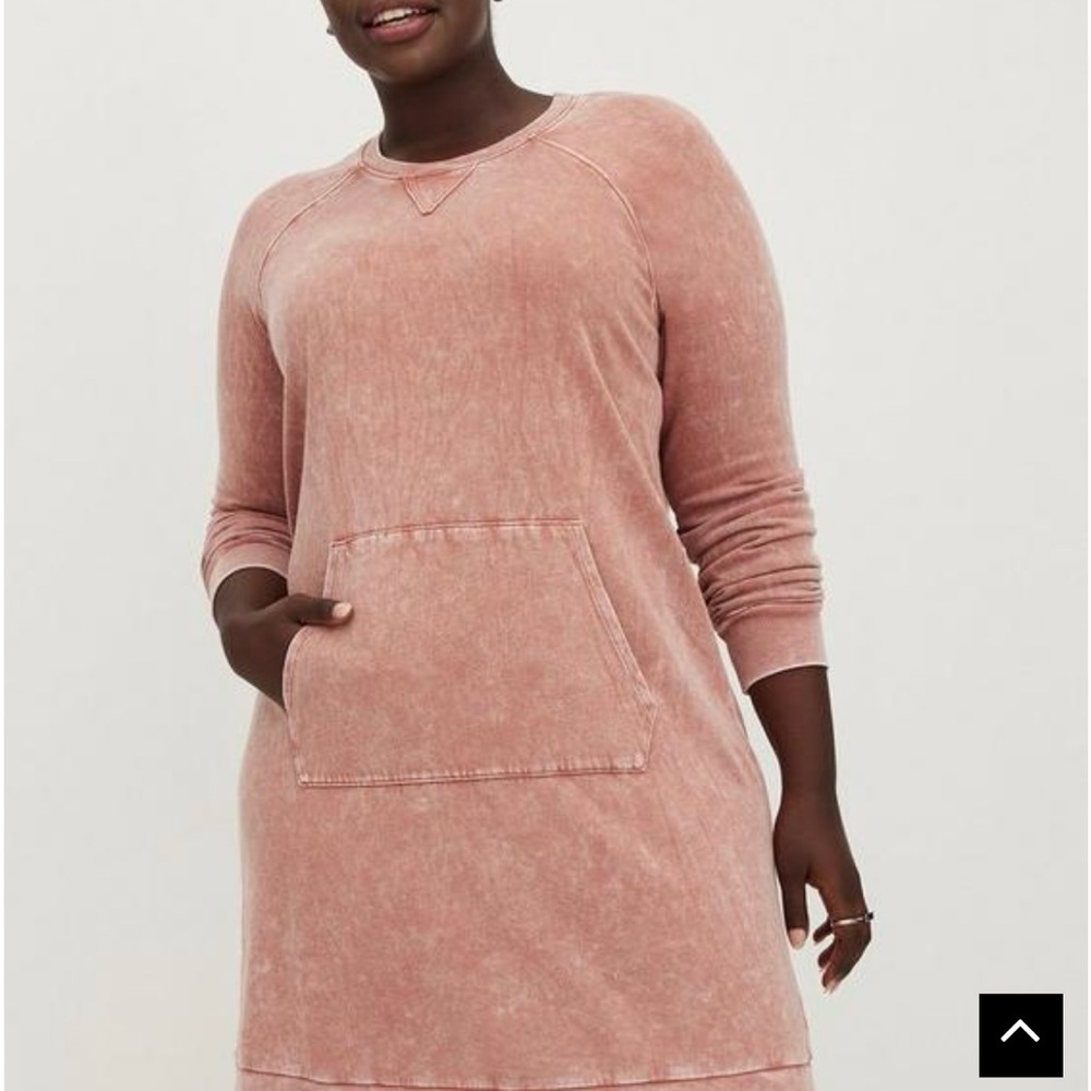 Torrid Cozy Fleece Pullover Dress